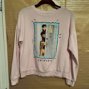 VINTAGE~FRIENDS”PINK TEE~LG